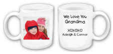 We Love You Mugs- Great for Mom, Grandma, MiMi, Sister, Nanny, Aunt, and more